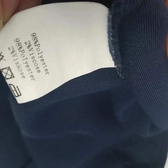 Kancy Kole Bundle Women's High-waisted Flared Skirts Beige, Navy Blue, Green 2X - Picture 11 of 16